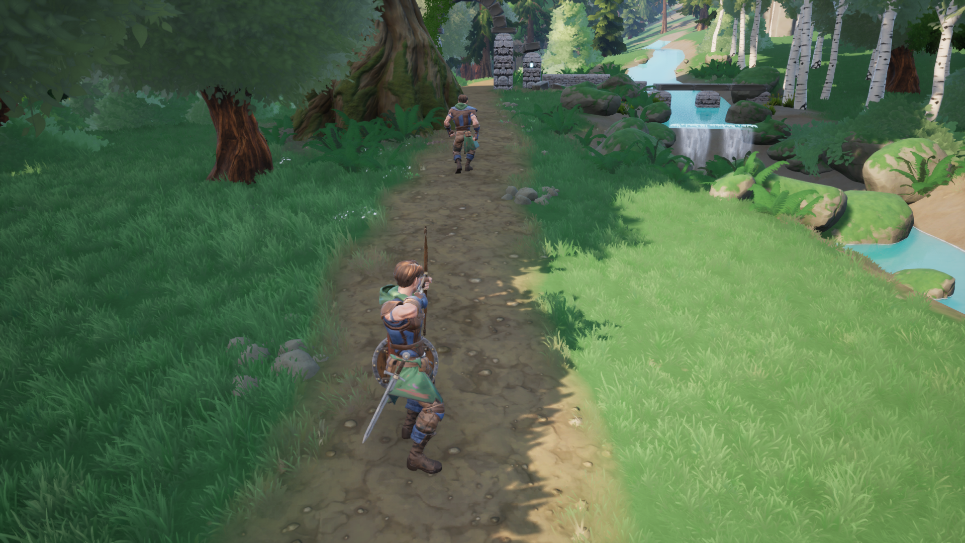 In-game bow aim